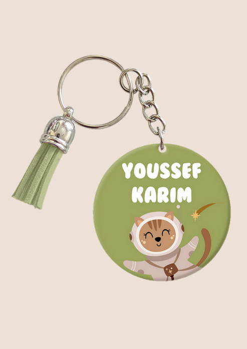 Bag Tags personnalisés - 2 pièces - Animaux astronautes