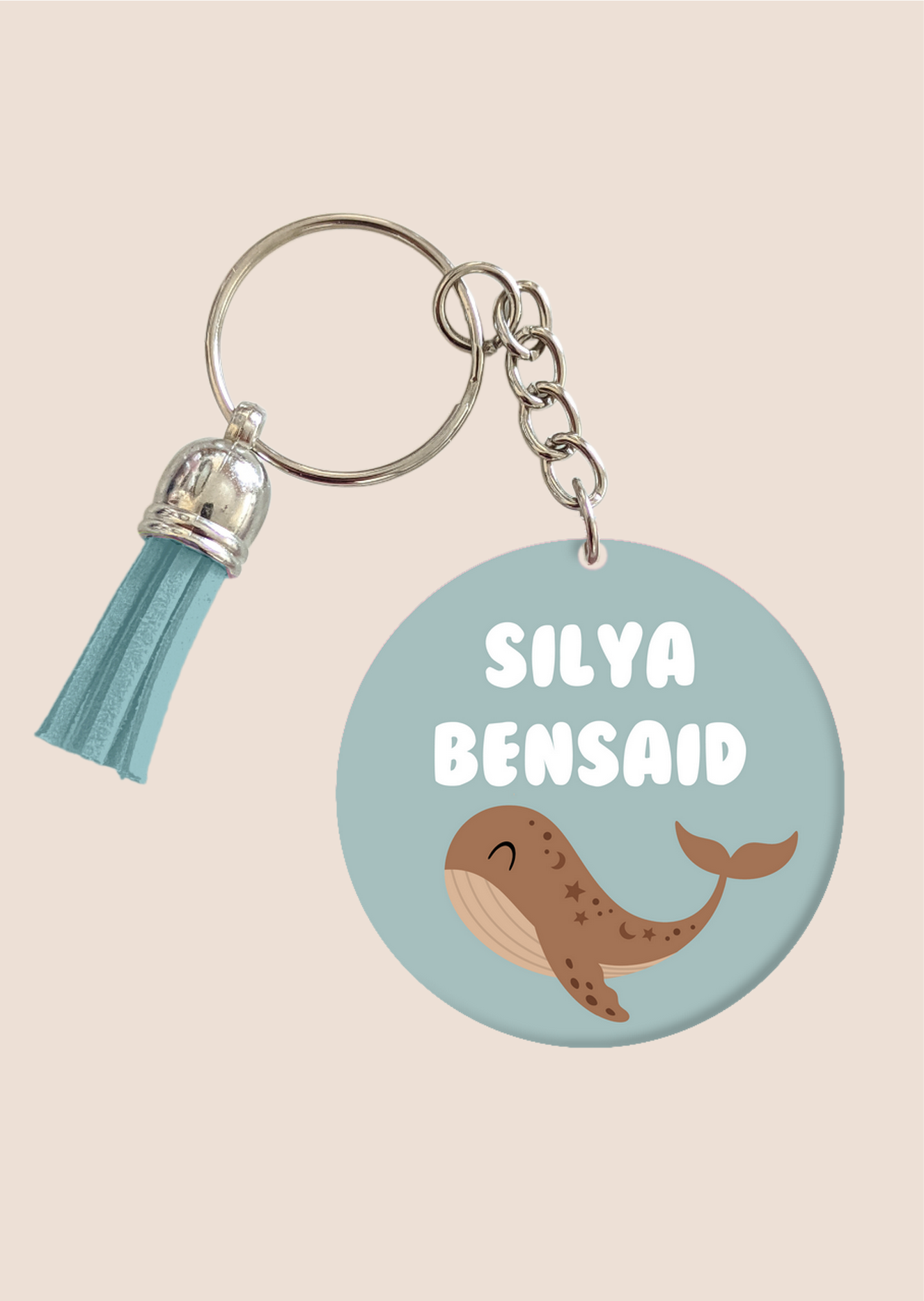 Bag Tags personnalisés - 2 pièces - Animaux de la mer