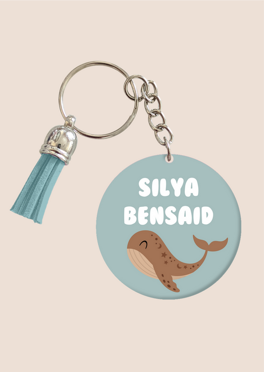 Bag Tags personnalisés - 2 pièces - Animaux de la mer