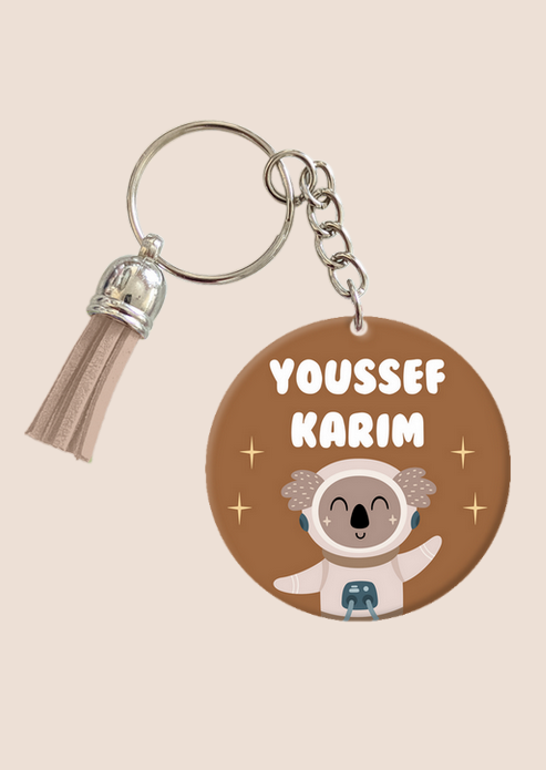 Bag Tags personnalisés - 2 pièces - Animaux astronautes