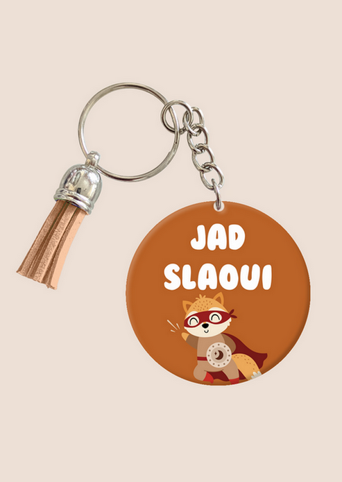 Bag Tags personnalisés - 2 pièces - Animaux super-héros