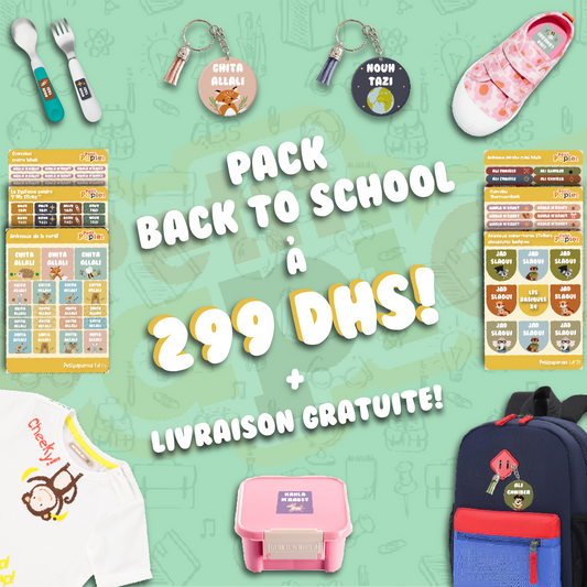 Pack Back to school - 196 Stickers