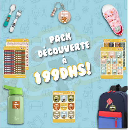 Pack découverte - 135 Stickers